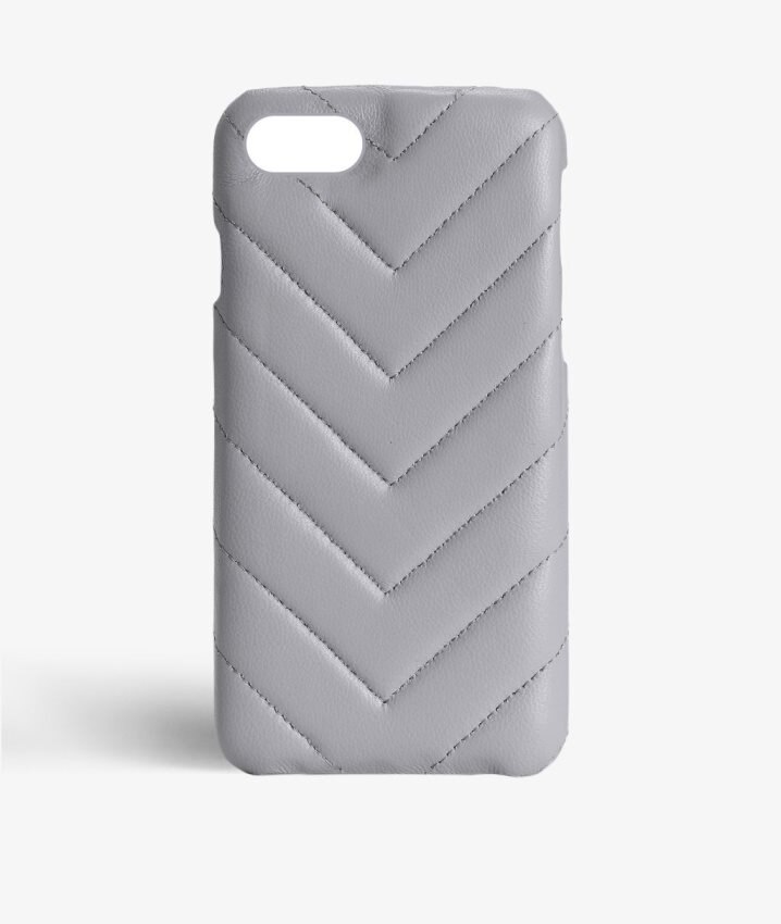 Image of The Case Factory Deksel iPhone SE 2022 V Nappa Grey