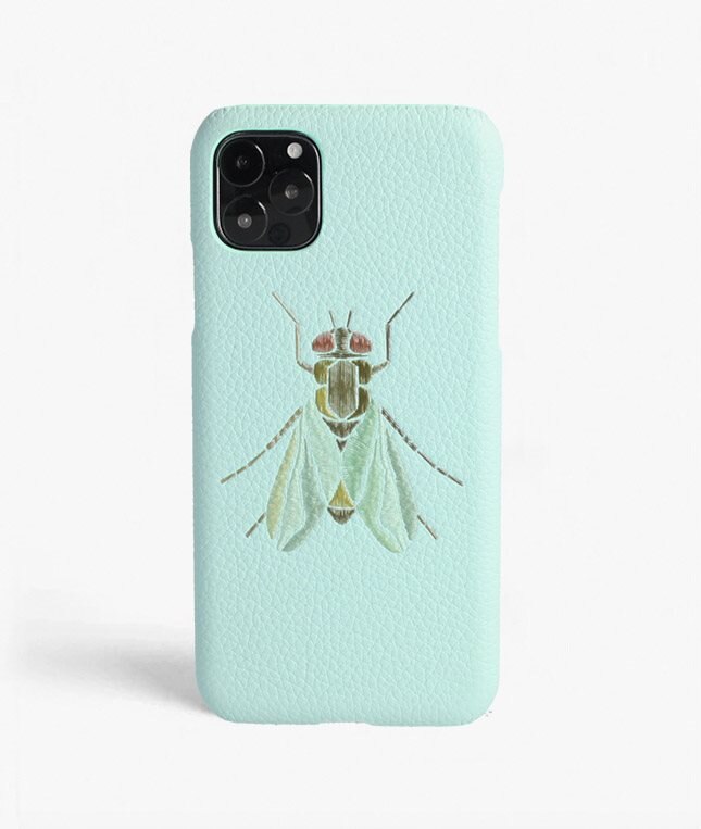 Image of The Case Factory Deksel iPhone 11 Pro Fly Calf Acqua