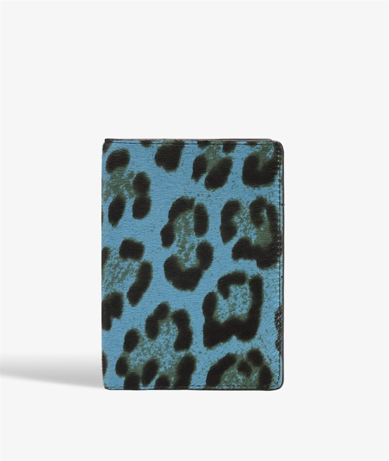 Image of The Case Factory Pass Deksel Pony Leopardo Turquoise