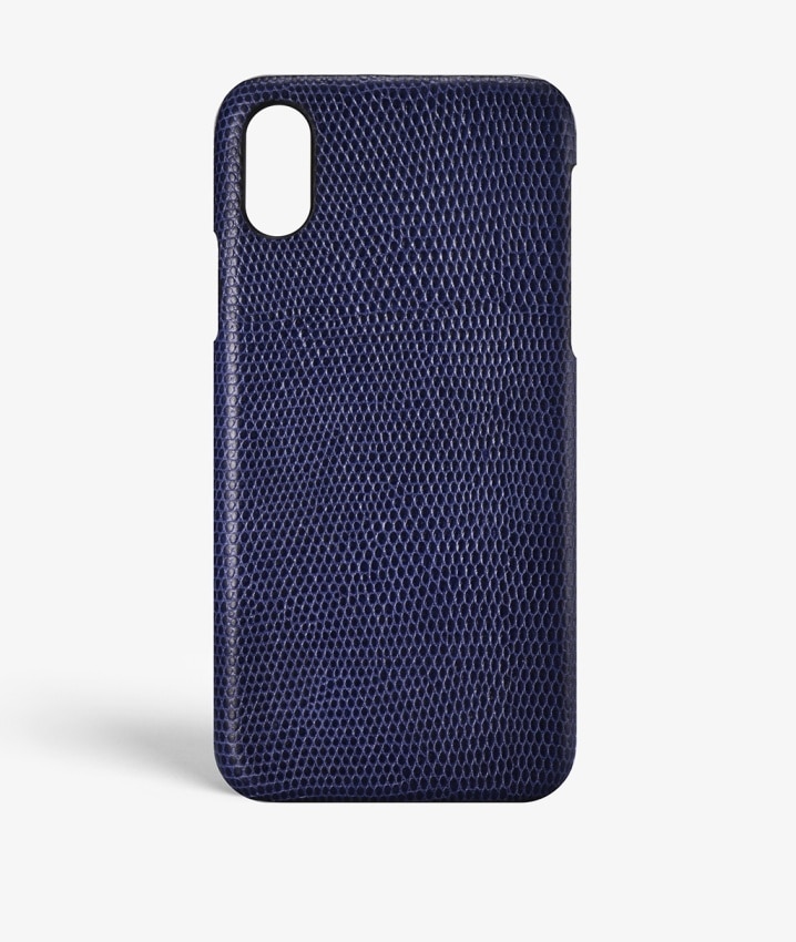 Deksel iPhone X/XS Lizard Navy