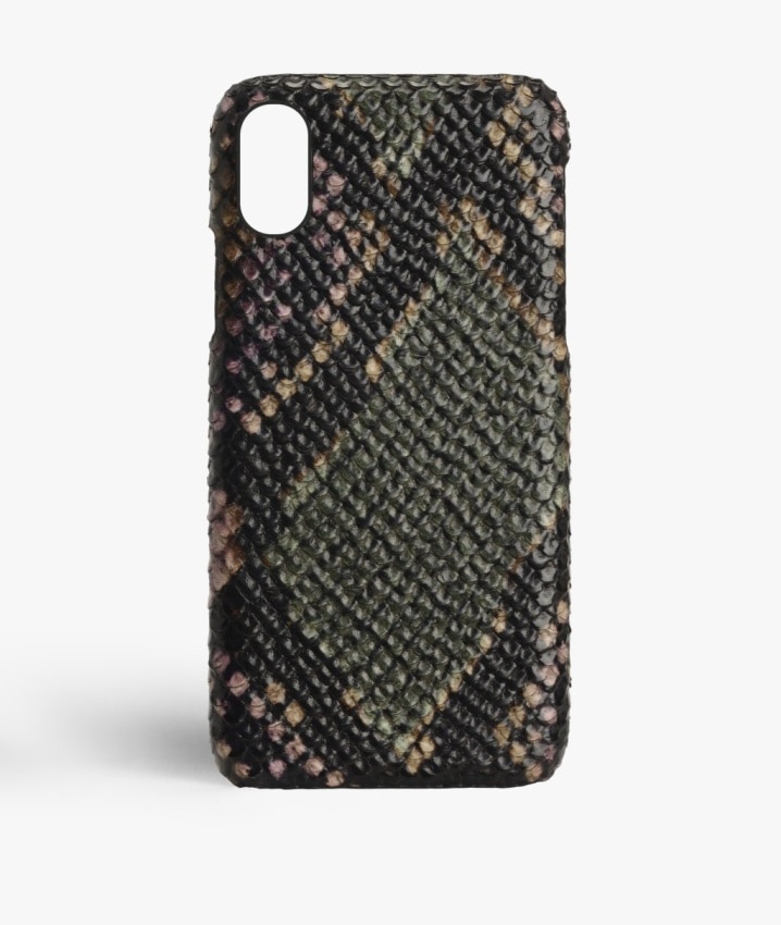 Deksel iPhone Xs Max Python Multicolor