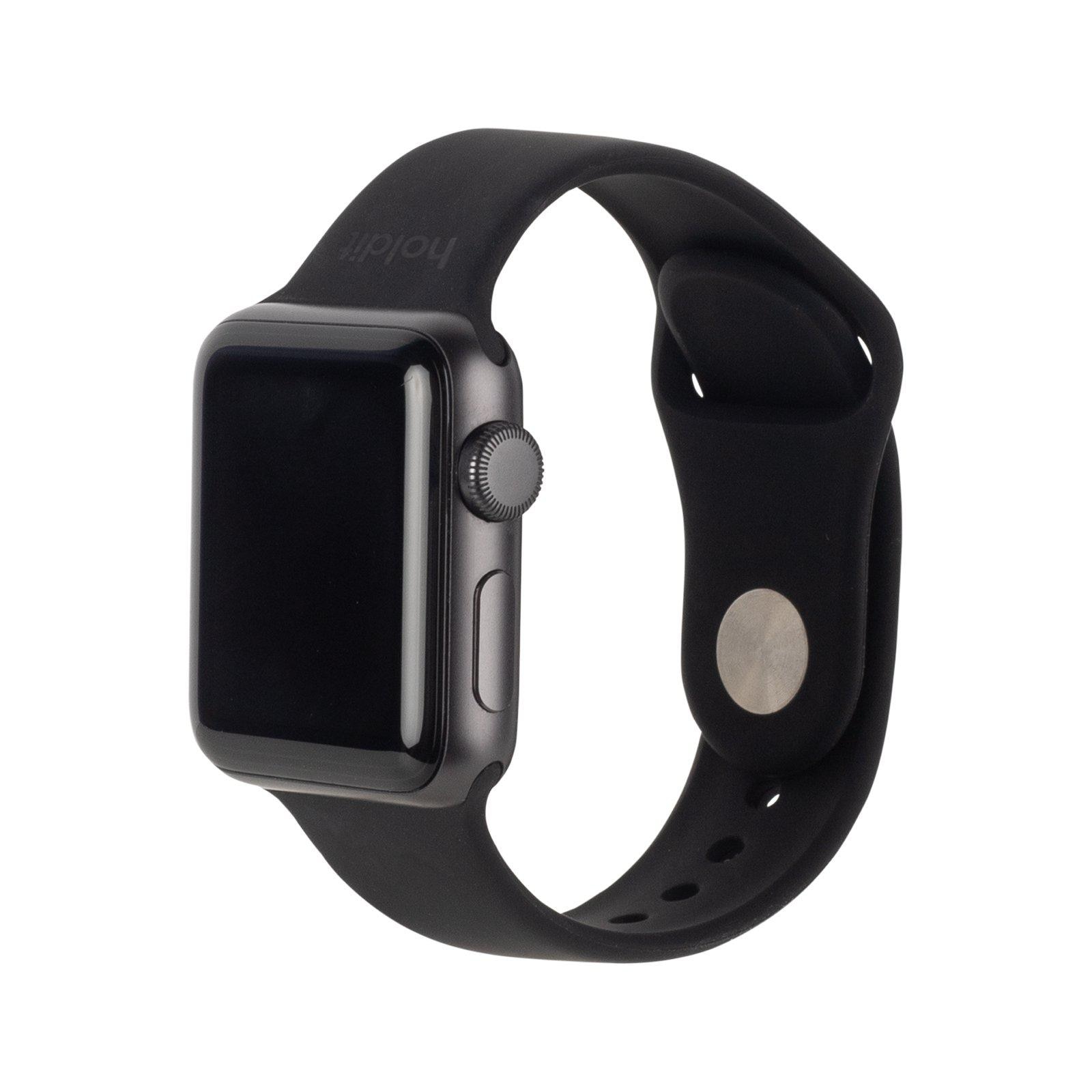 Apple Watch 44mm Reim Silikon Black