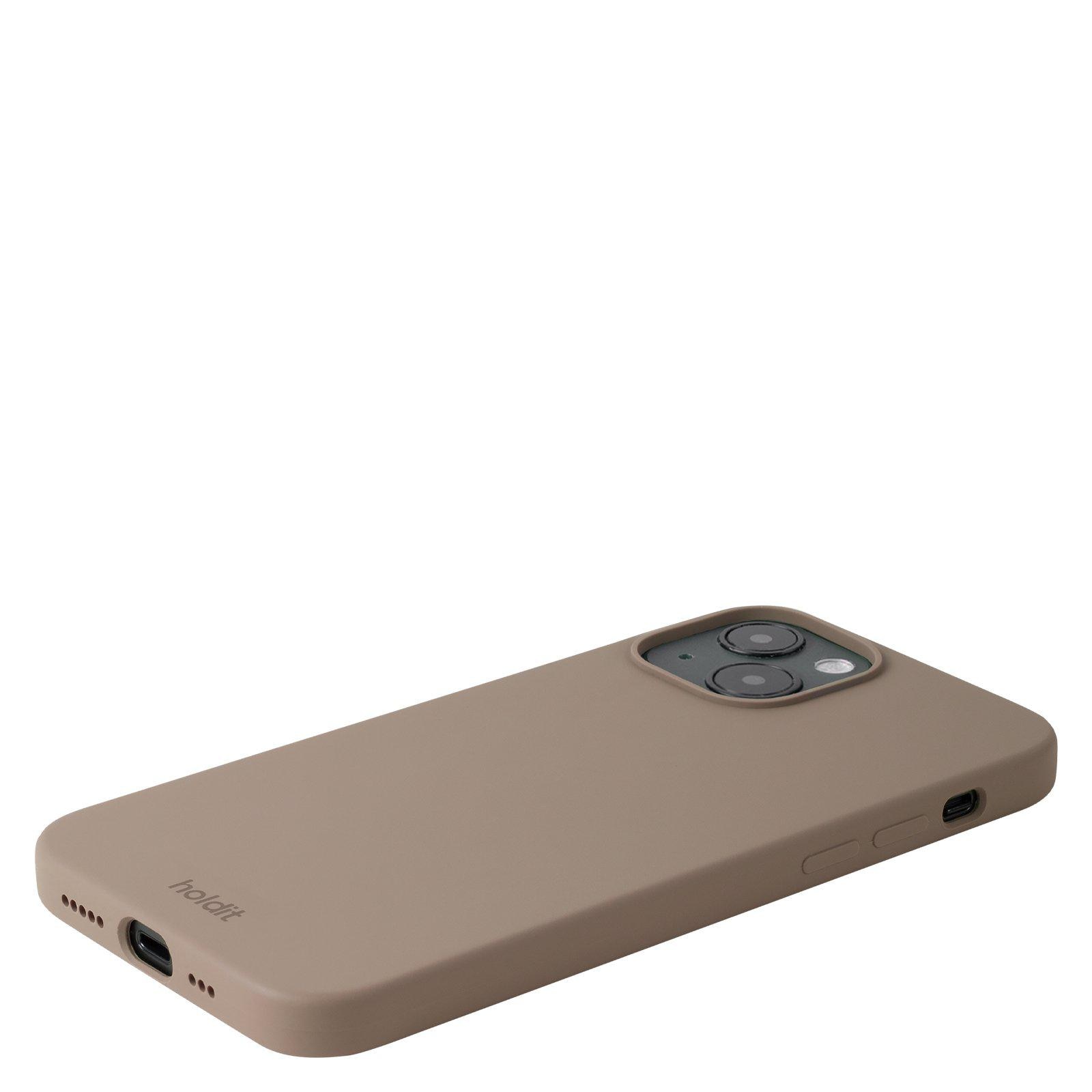 Deksel Silikon iPhone 15 Mocha Brown