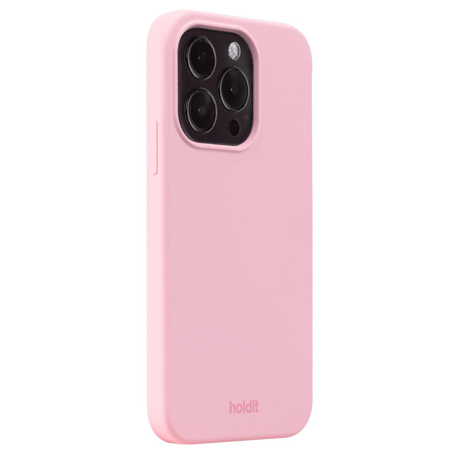 Deksel Silikon iPhone 15 Pro Pink