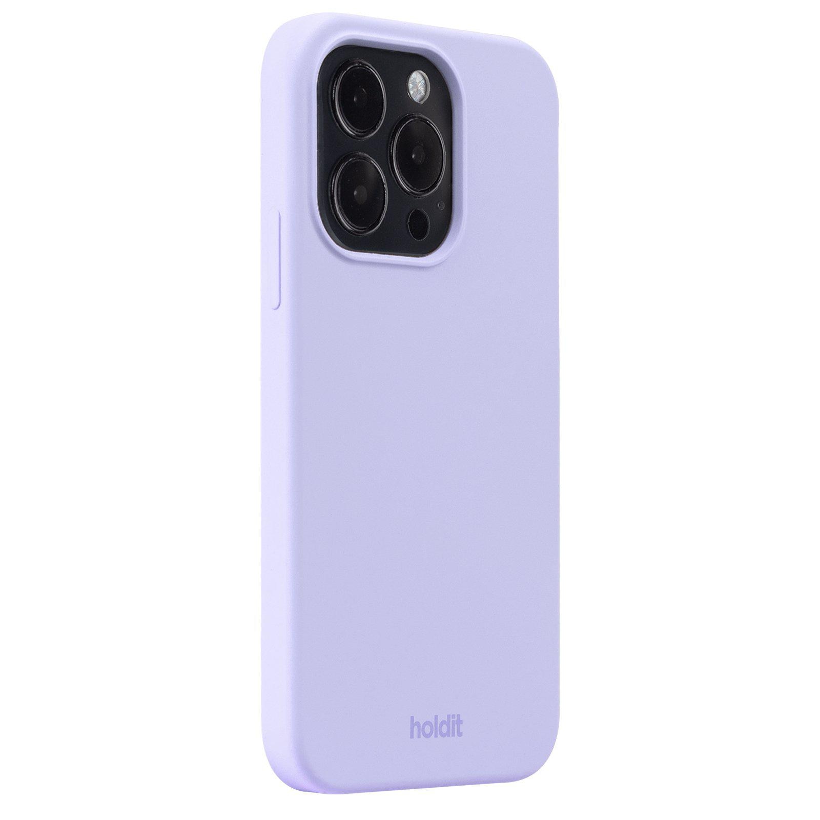 Deksel Silikon iPhone 15 Pro Lavender