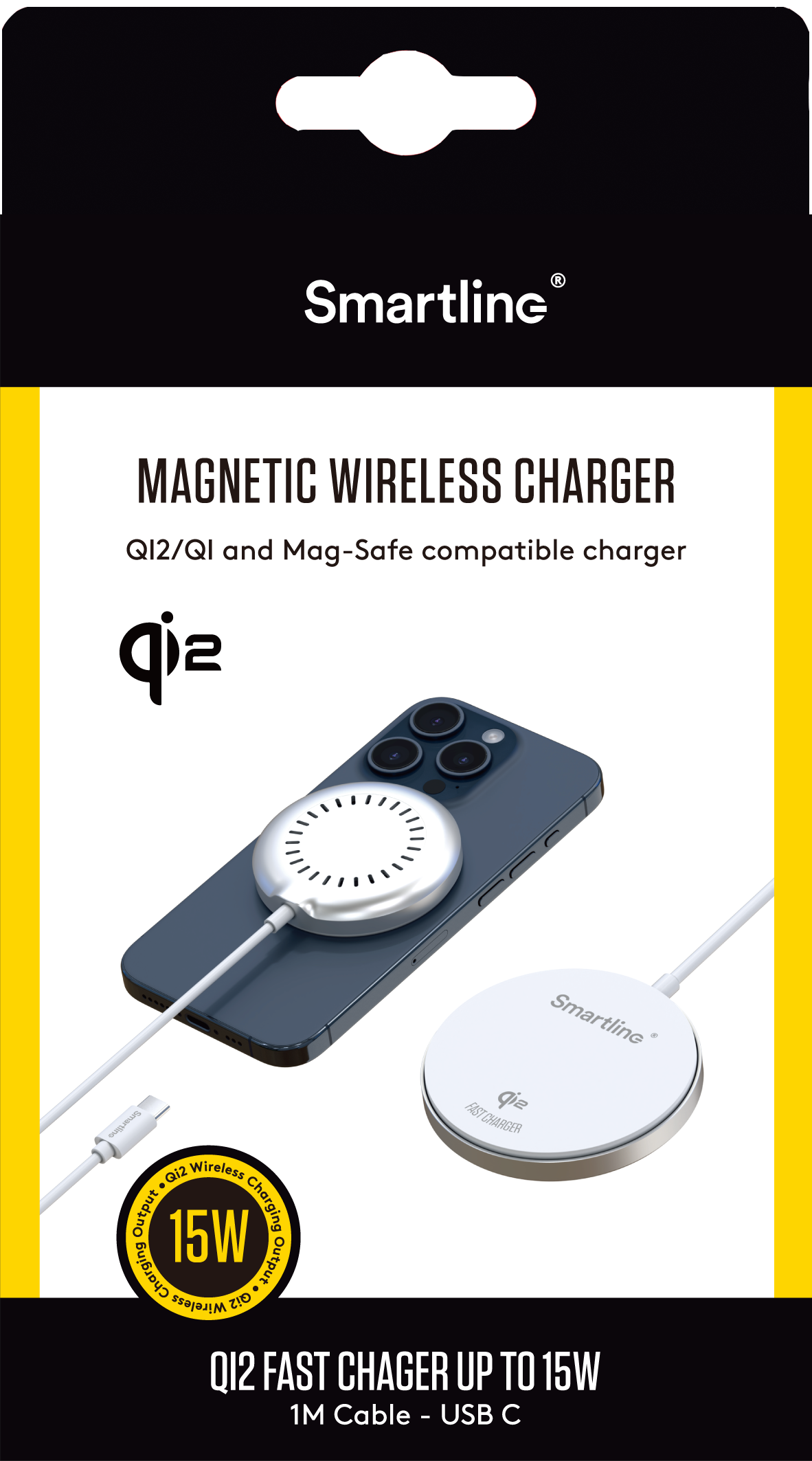 Wireless Qi2 Magnetic 15W White