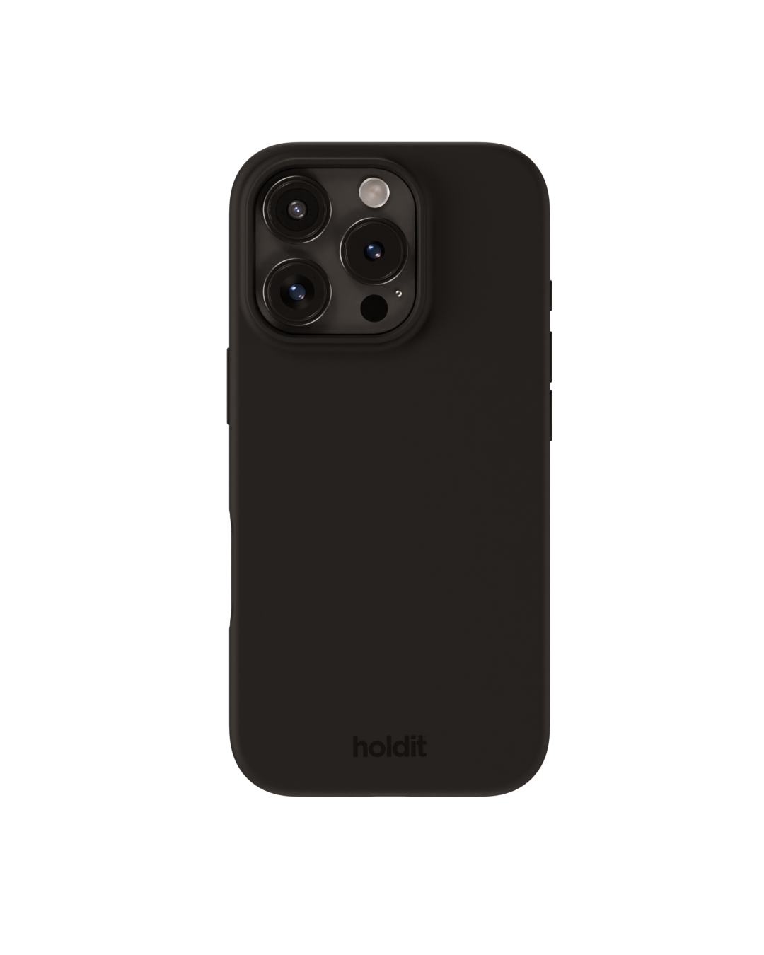 Deksel Silikon iPhone 16 Pro Black