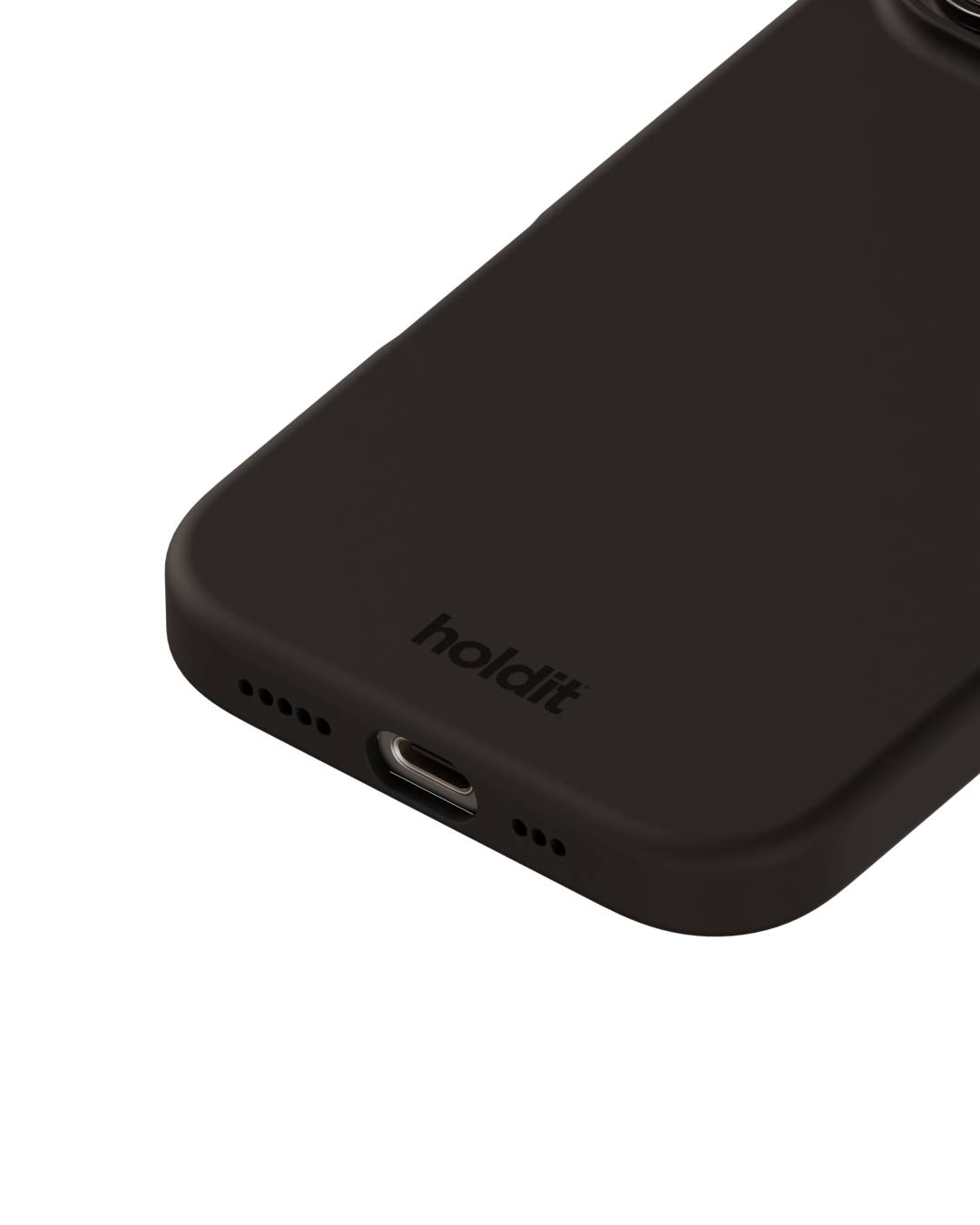 Deksel Silikon iPhone 16 Pro Black