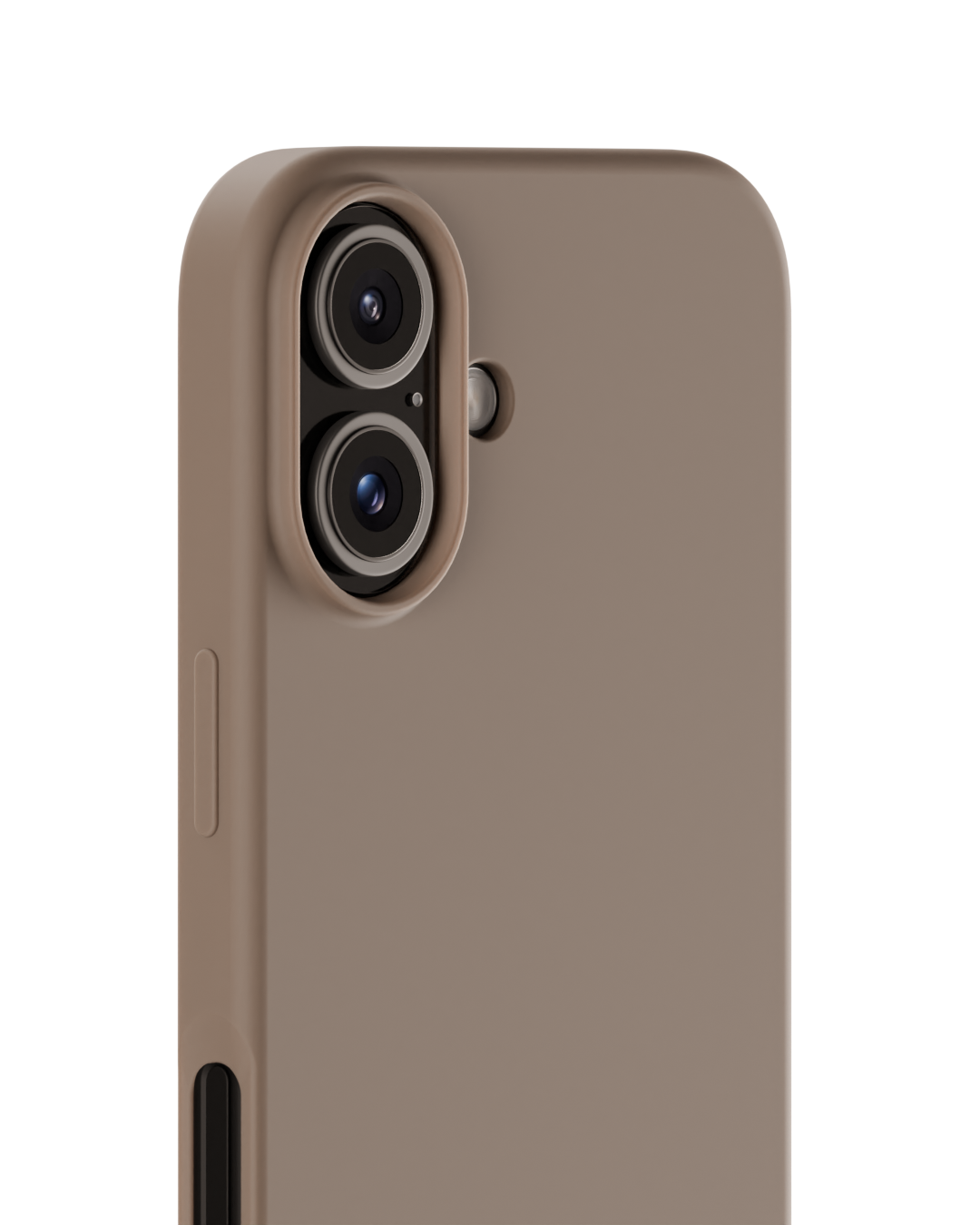 Deksel Silikon iPhone 16 Mocha Brown