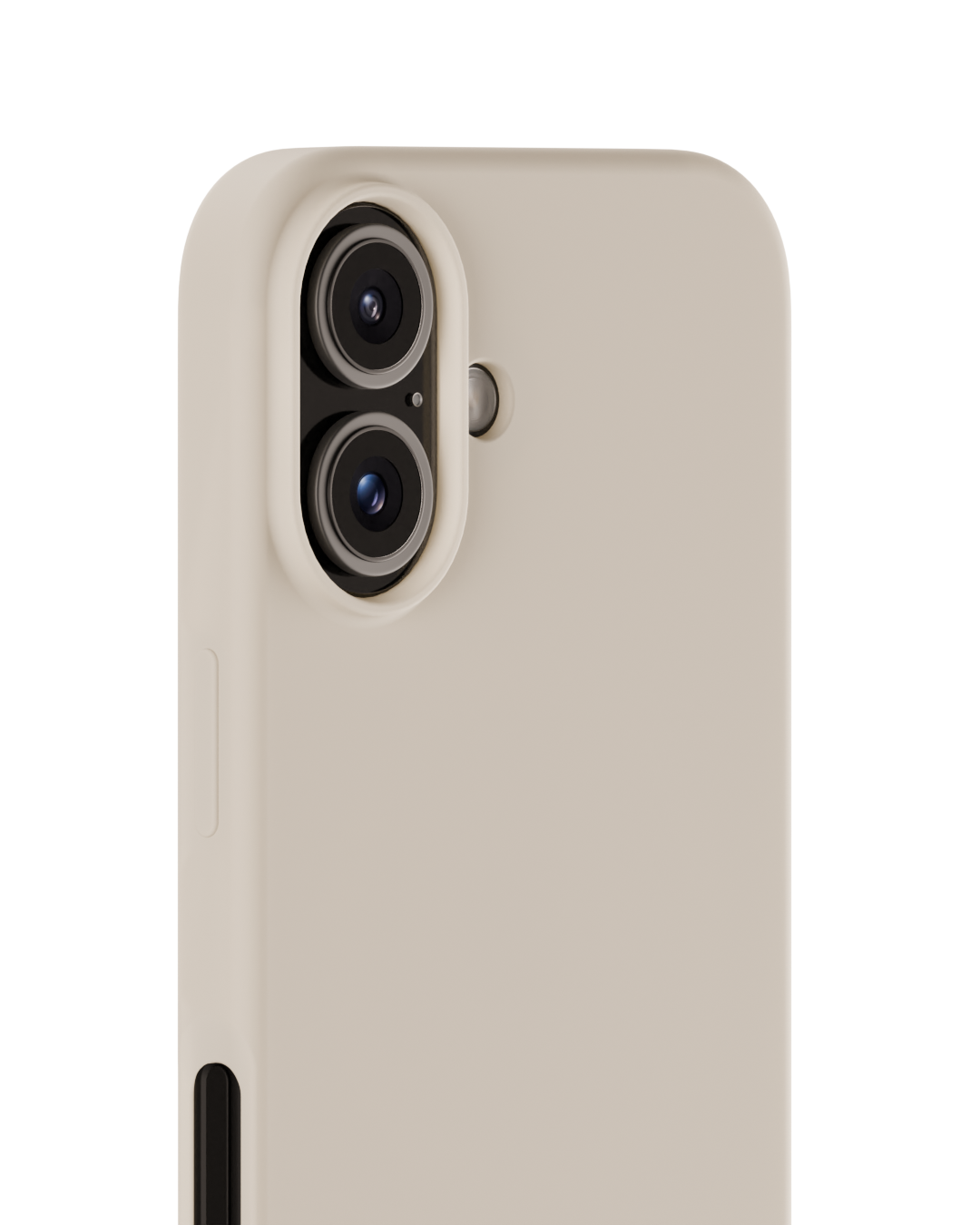 Deksel Silikon iPhone 16 Light Beige