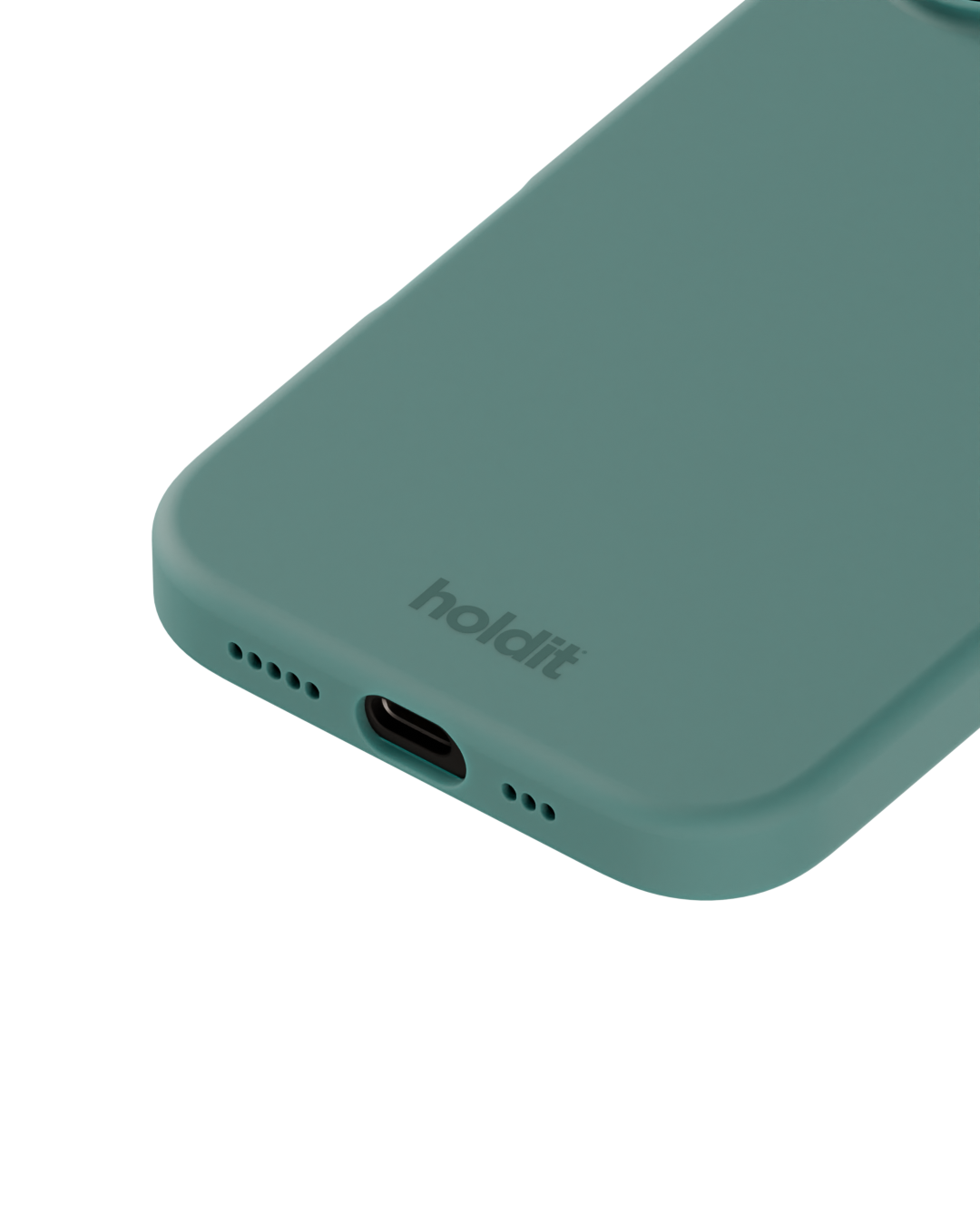 Deksel Silikon iPhone 16 Moss Green