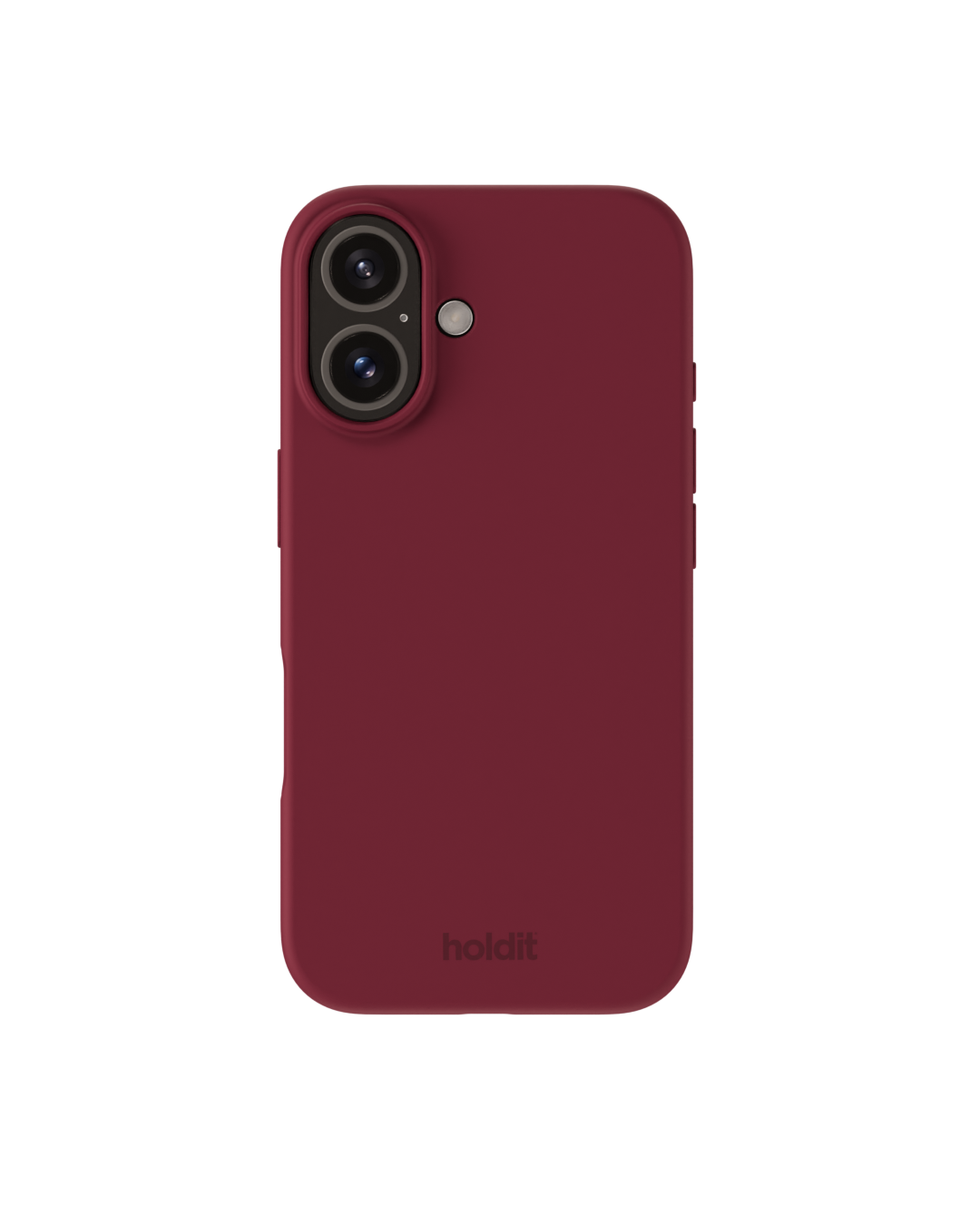 Deksel Silikon iPhone 16 Red Velvet