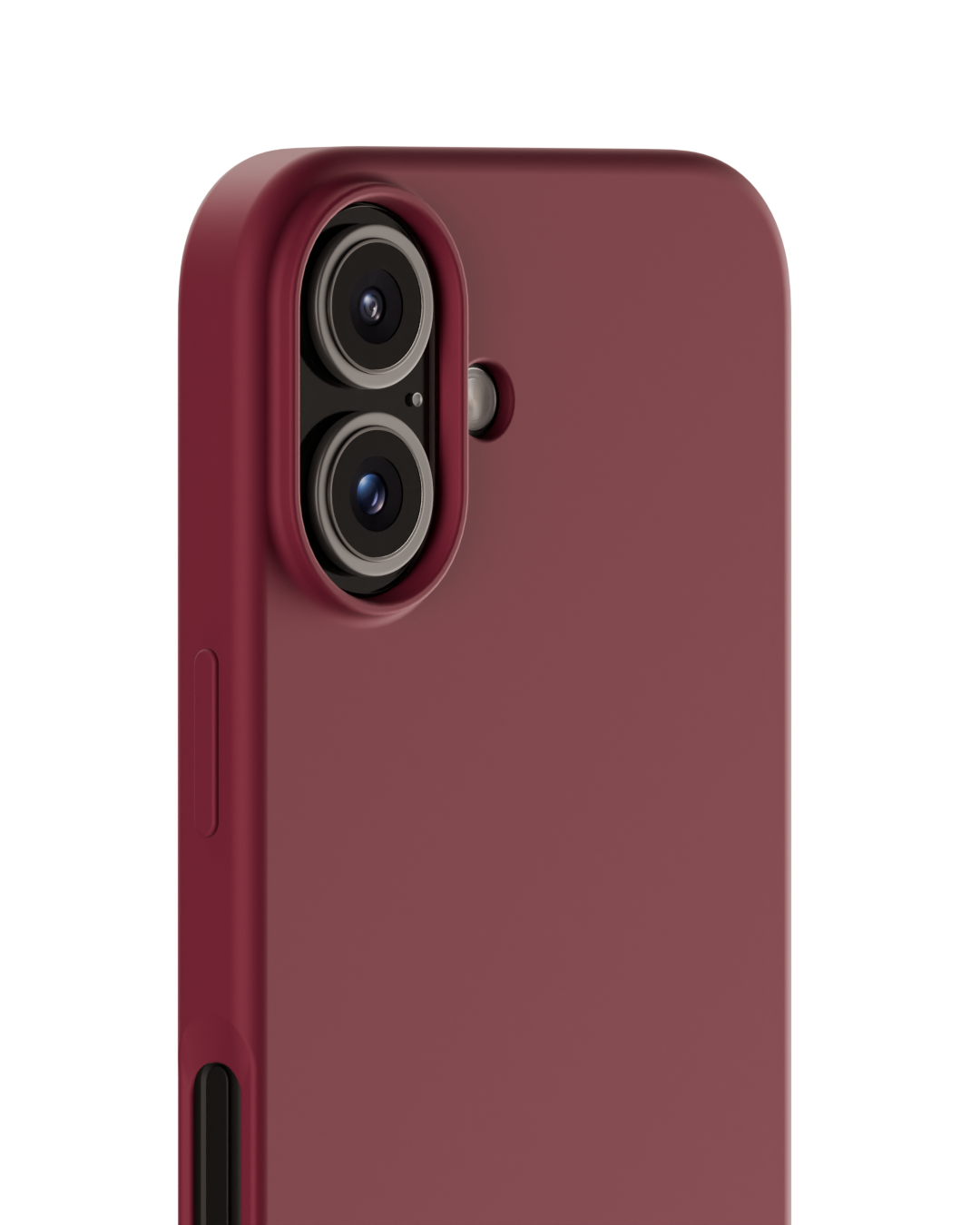 Deksel Silikon iPhone 16 Red Velvet