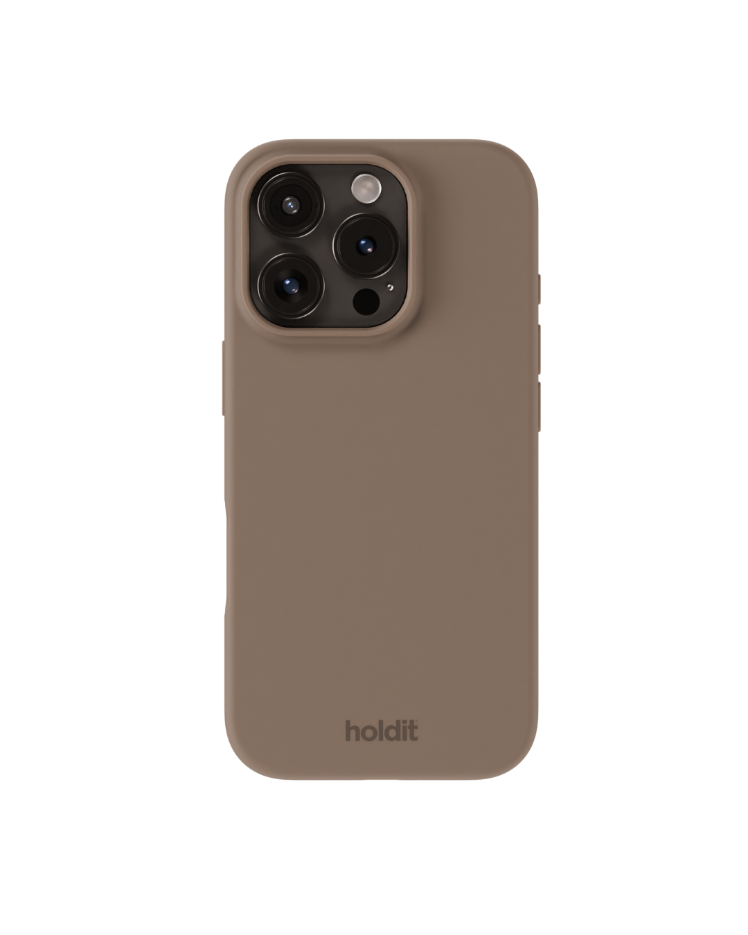 Deksel Silikon iPhone 16 Pro Mocha Brown