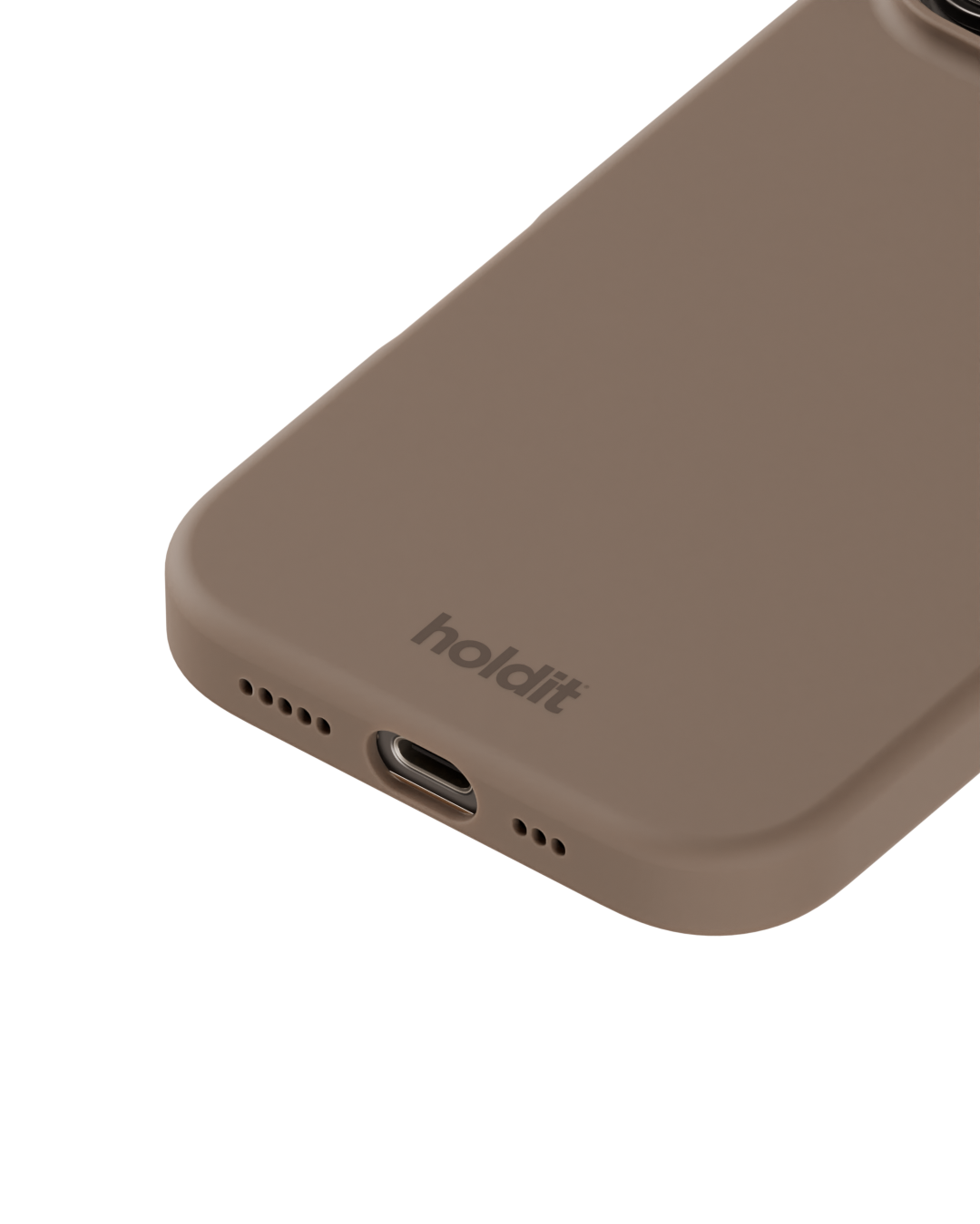 Deksel Silikon iPhone 16 Pro Mocha Brown