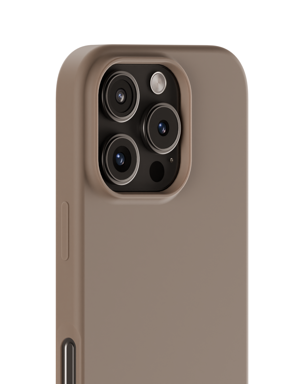 Deksel Silikon iPhone 16 Pro Mocha Brown