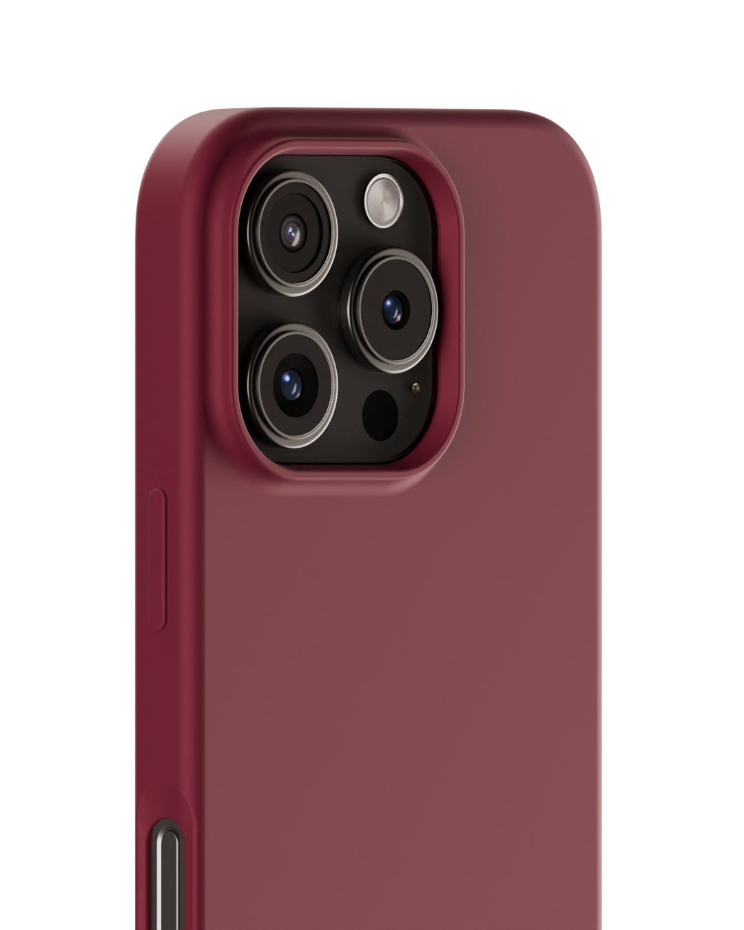 Deksel Silikon iPhone 16 Pro Red Velvet