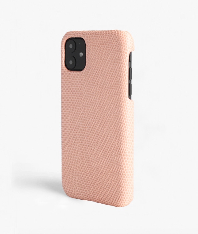 Deksel iPhone 12 Mini Lizard Rosa