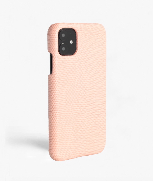 Deksel iPhone 12 Mini Lizard Rosa