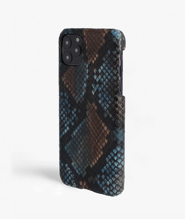 Deksel iPhone 11 Pro Max Python Multicolor Sunset Blue