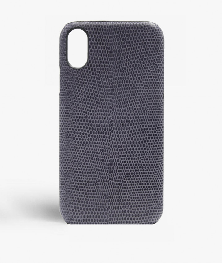 Deksel iPhone Xr Lizard Navy