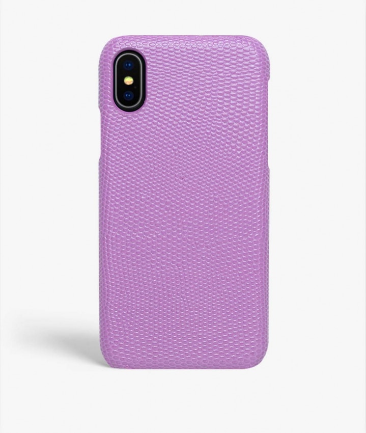 Deksel iPhone X/XS Lizard Violet