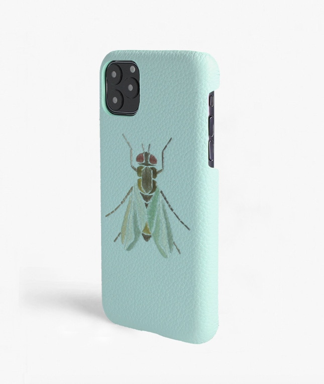 Deksel iPhone 11 Pro Max Fly Calf Acqua