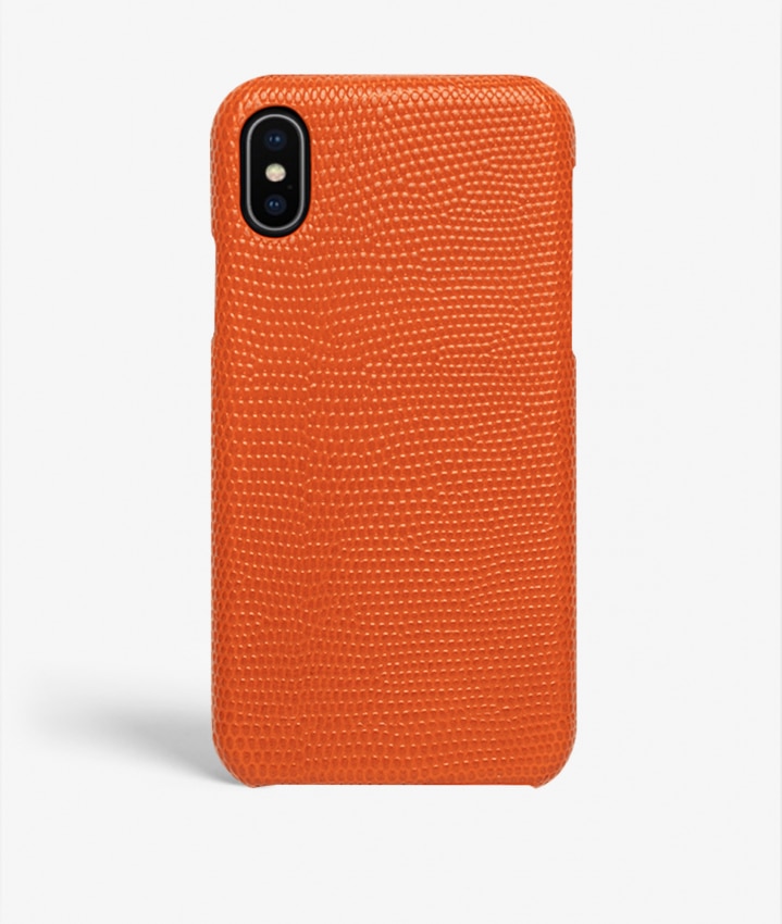 Deksel iPhone X/XS Lizard Oransje