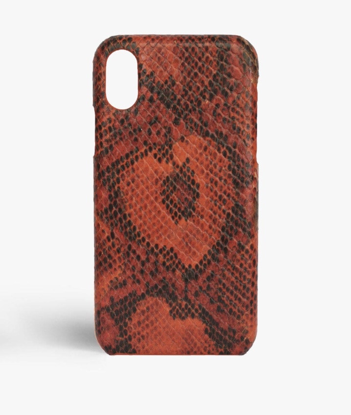 Deksel iPhone Xs Max Snake Lava