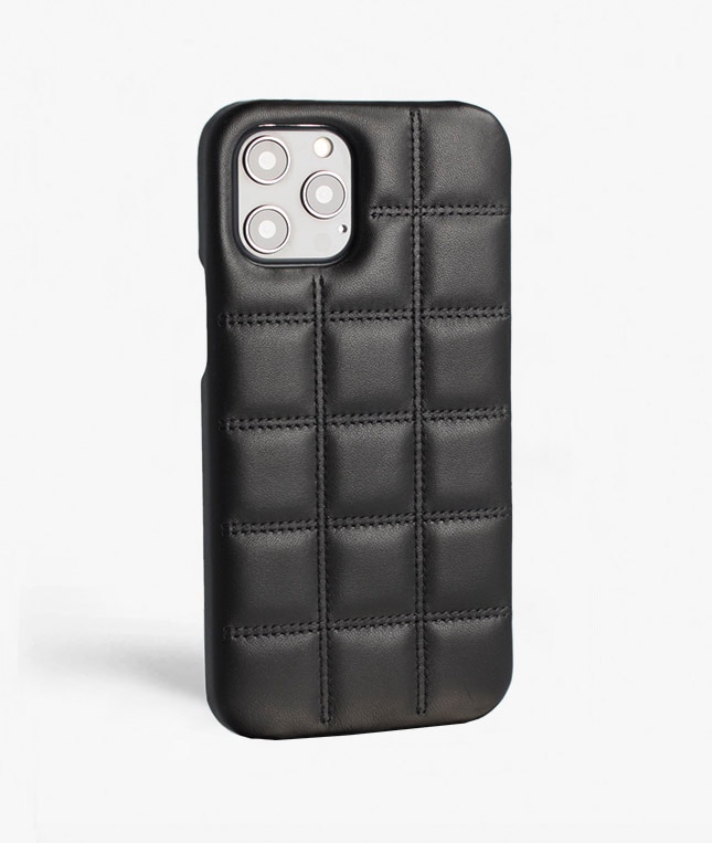 Deksel iPhone 12 Pro Max Padded Black