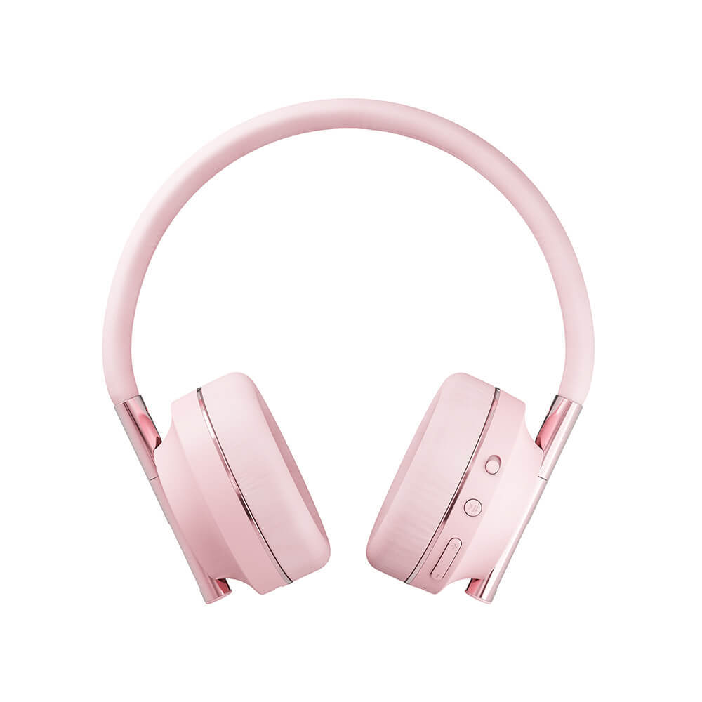 Play Youth Trådløse Over-Ear Hodetelefoner 85dB rosa