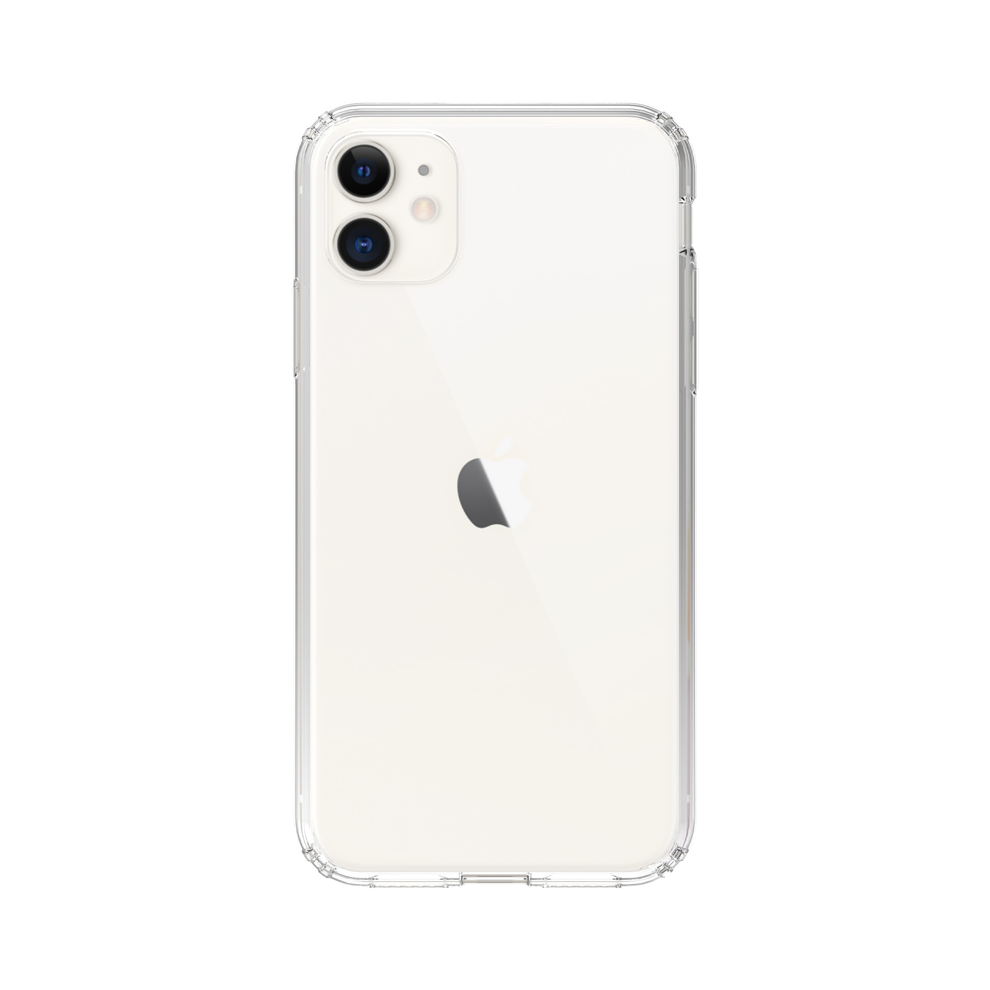 Hybriddeksel iPhone 11 gjennomsiktig