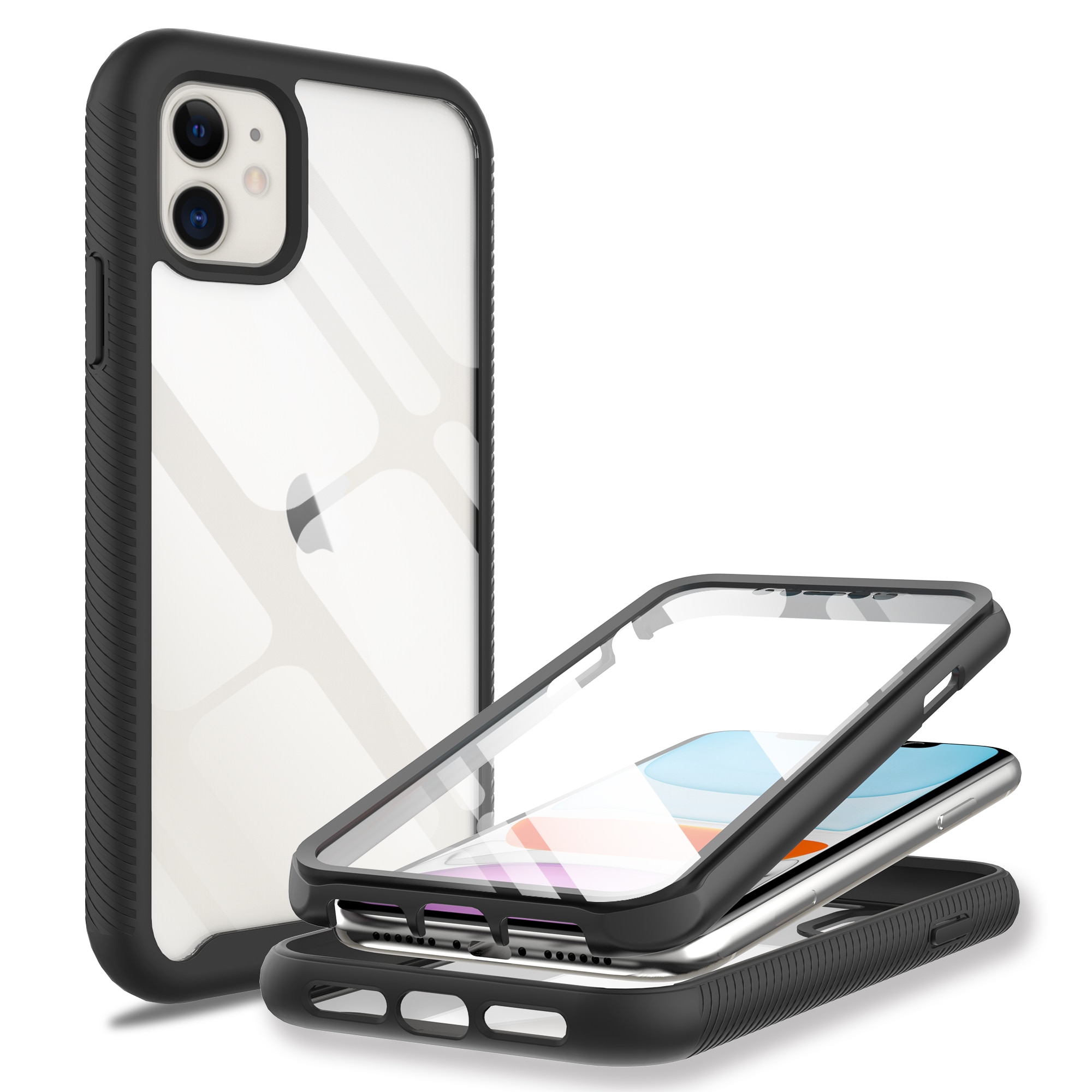 Full Protection Case iPhone 11 Svart