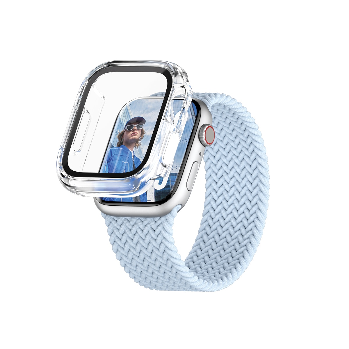 Apple Watch Series 10 46mm Full Body Slim Case Transparent