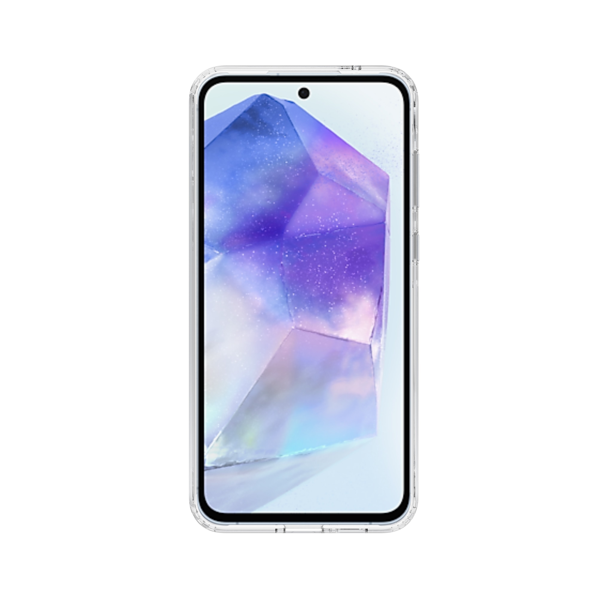 Hybriddeksel Samsung Galaxy A55 gjennomsiktig