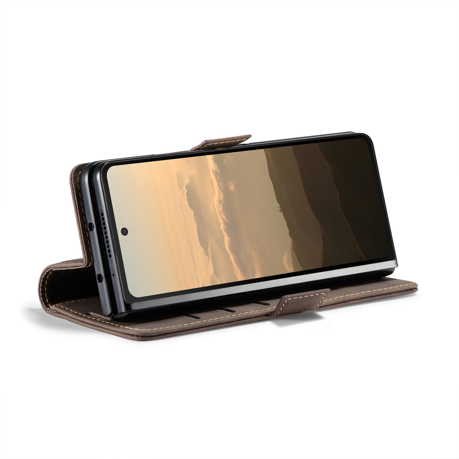 Slim Lommebokveske Samsung Galaxy Z Fold 6 brun