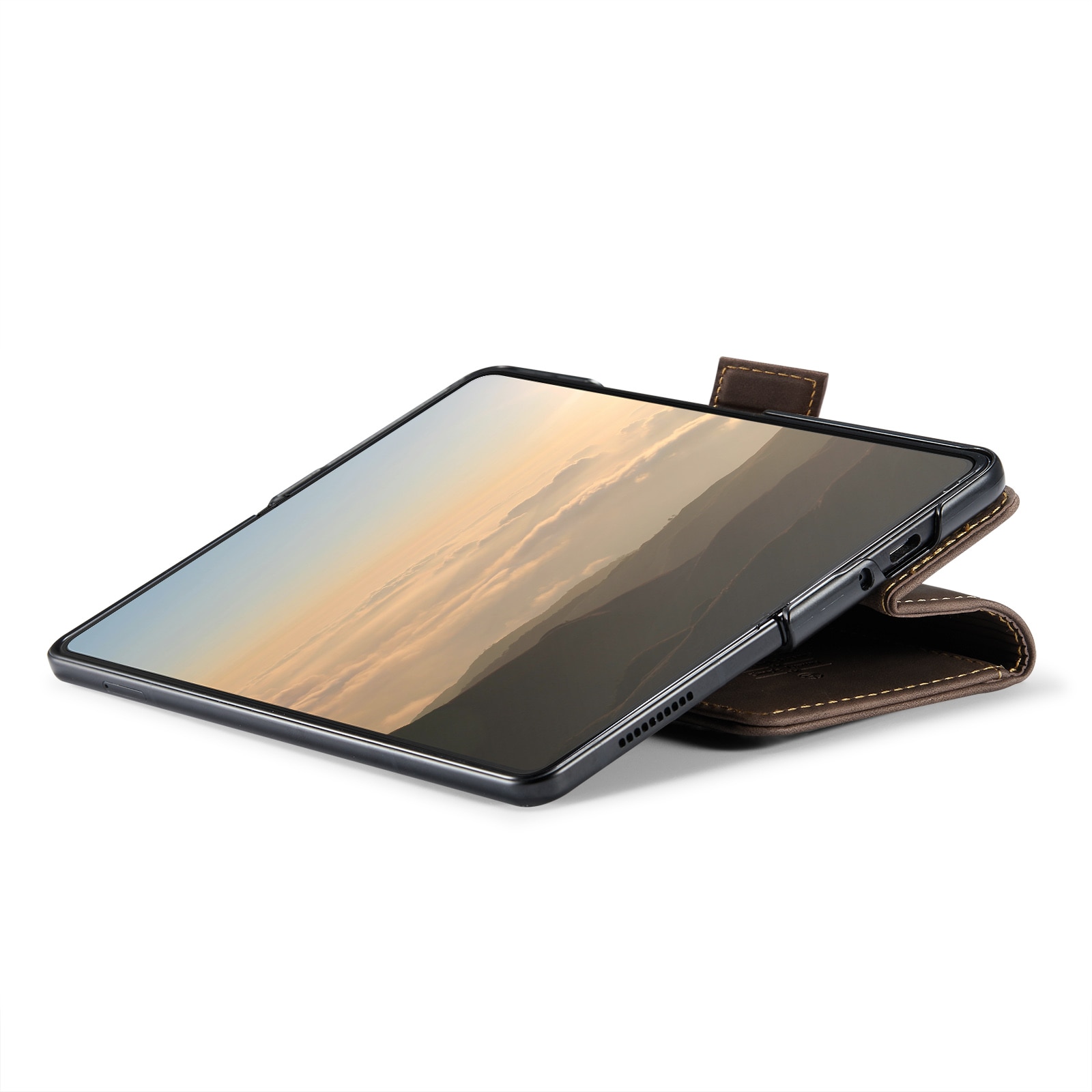 Slim Lommebokveske Samsung Galaxy Z Fold 6 brun