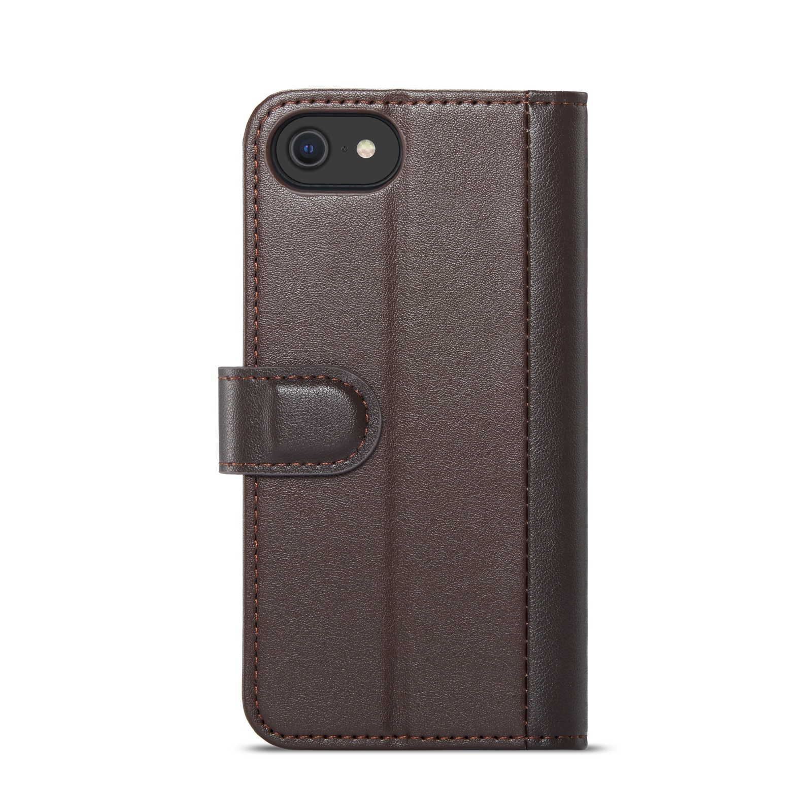 Ekte Lærveske iPhone SE (2020) brun