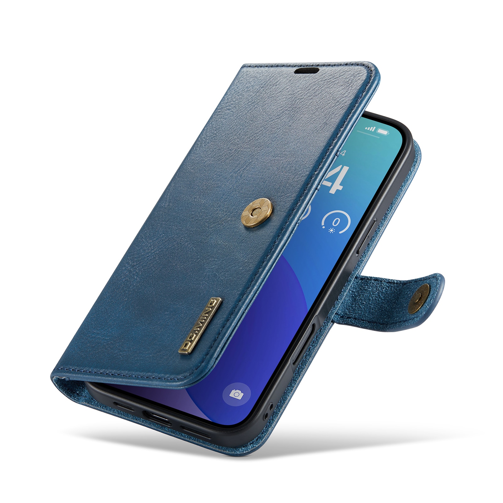 Magnet Wallet iPhone 16 Pro Blue