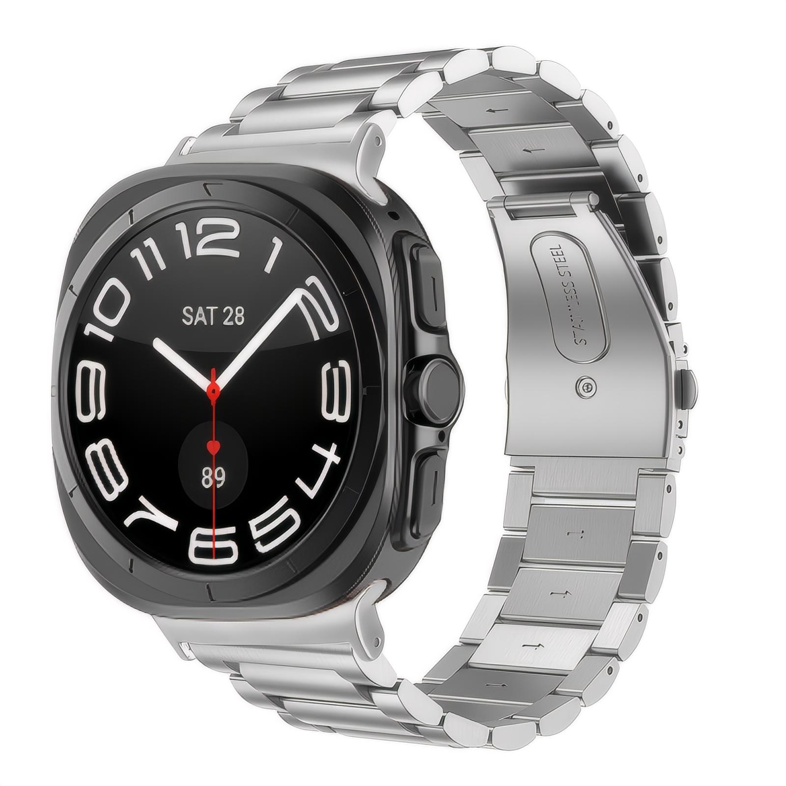 Samsung Galaxy Watch Ultra 47mm Titan Reim sølv