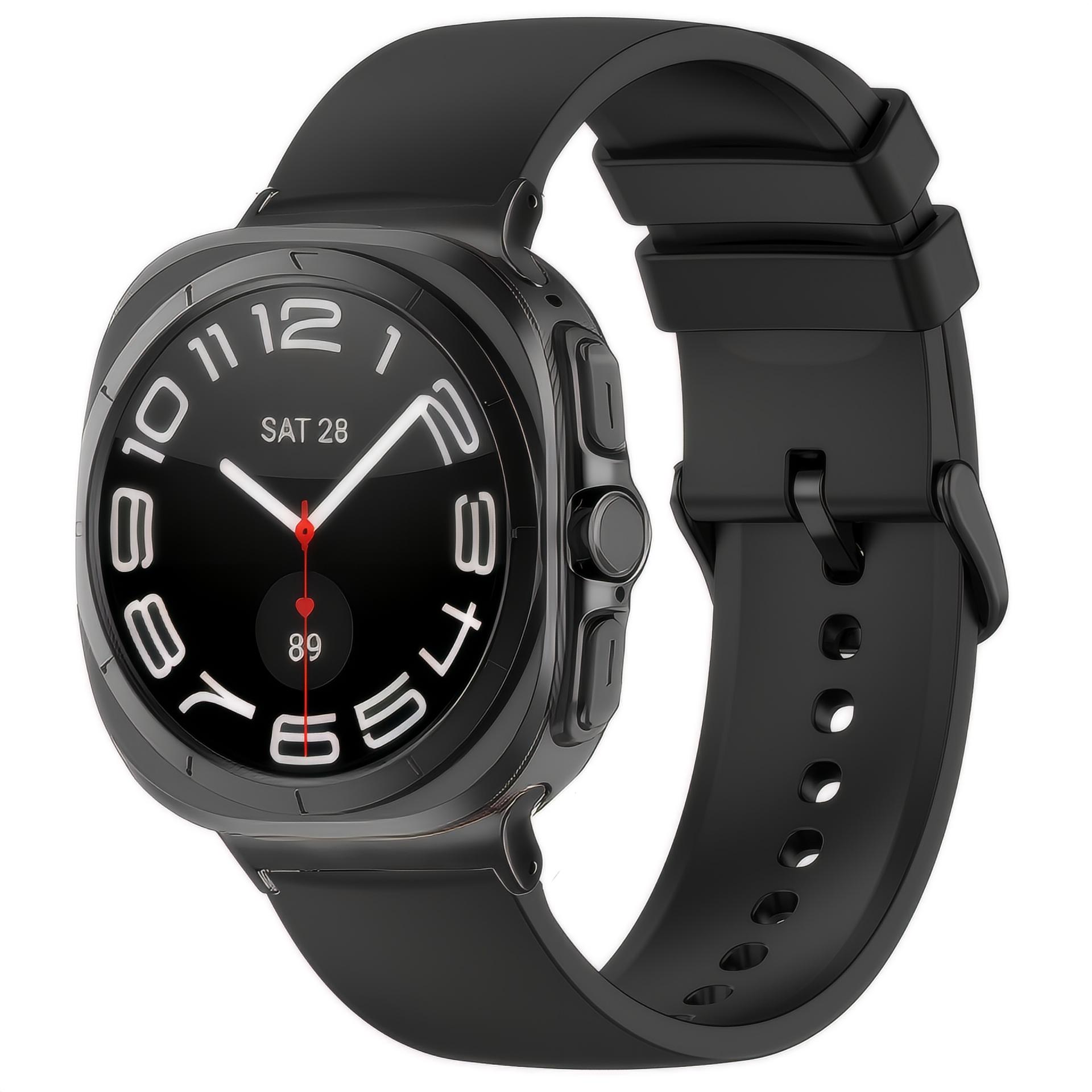 Samsung Galaxy Watch Ultra 47mm Reim Silikon svart