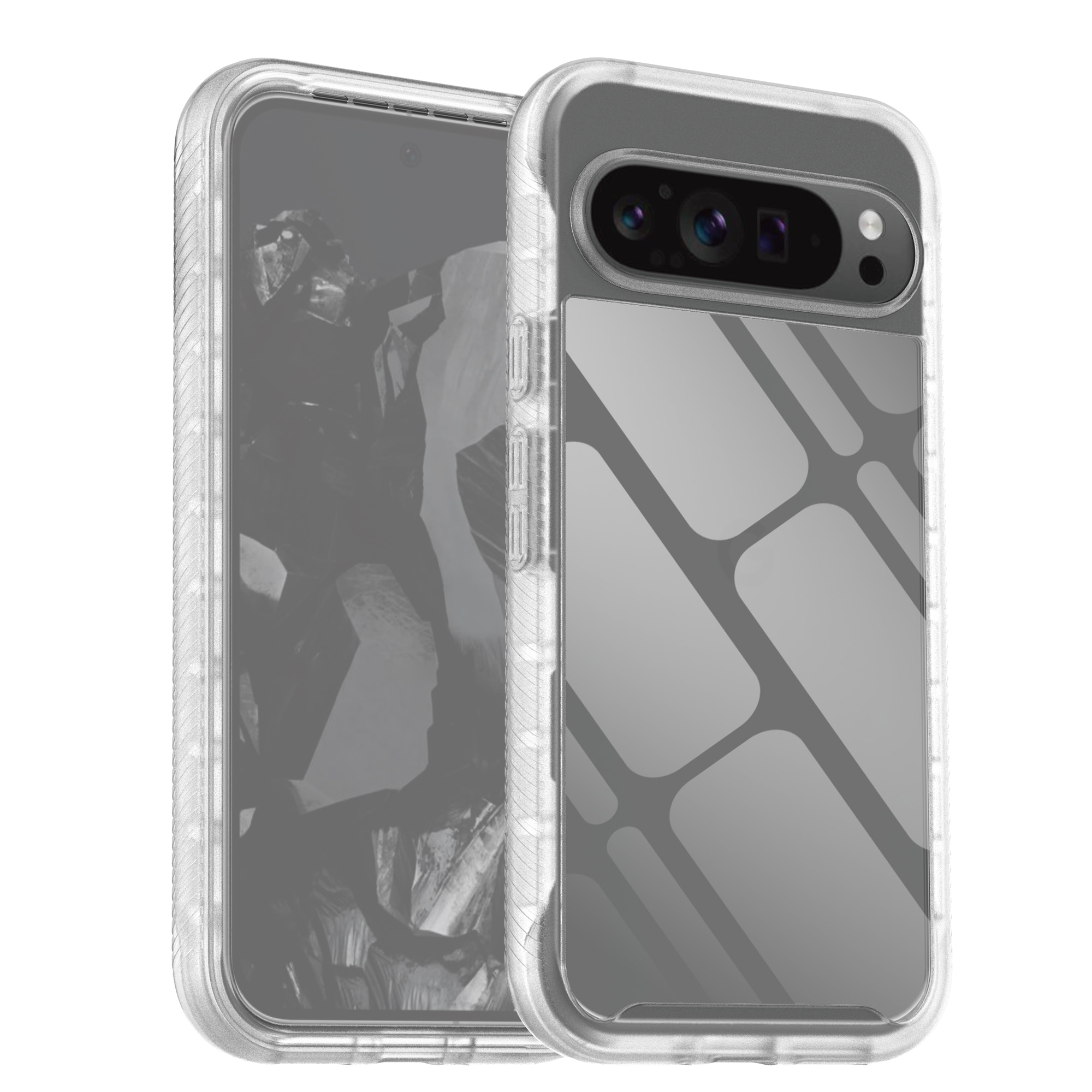 Full Protection Case Google Pixel 9 Pro XL gjennomsiktig