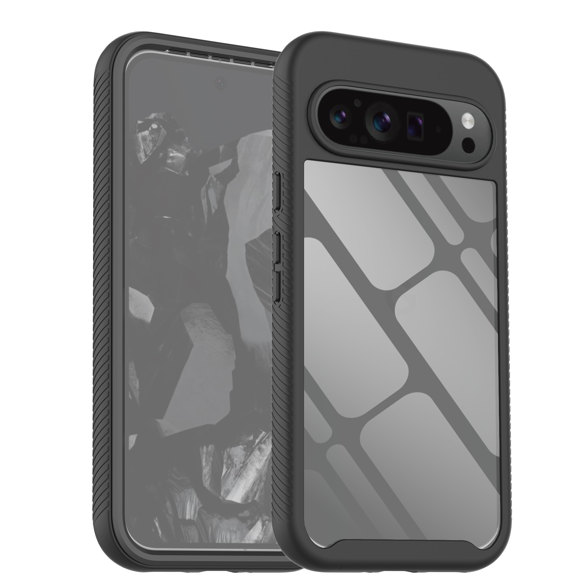 Full Protection Case Google Pixel 9 Pro XL svart