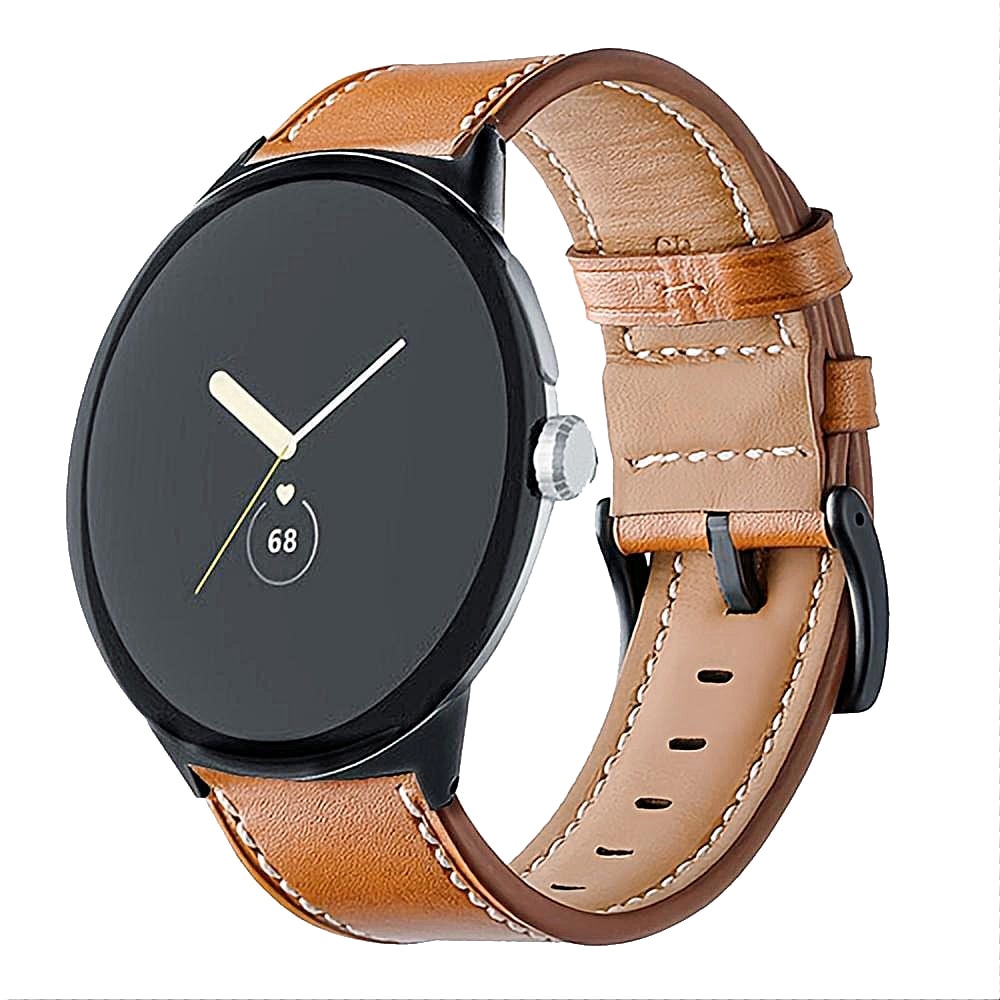 Google Pixel Watch Reim Lær cognac