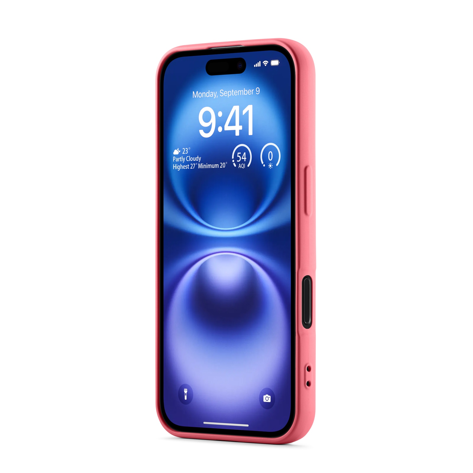 Støtsikker Deksel TPU iPhone 16 Cerise