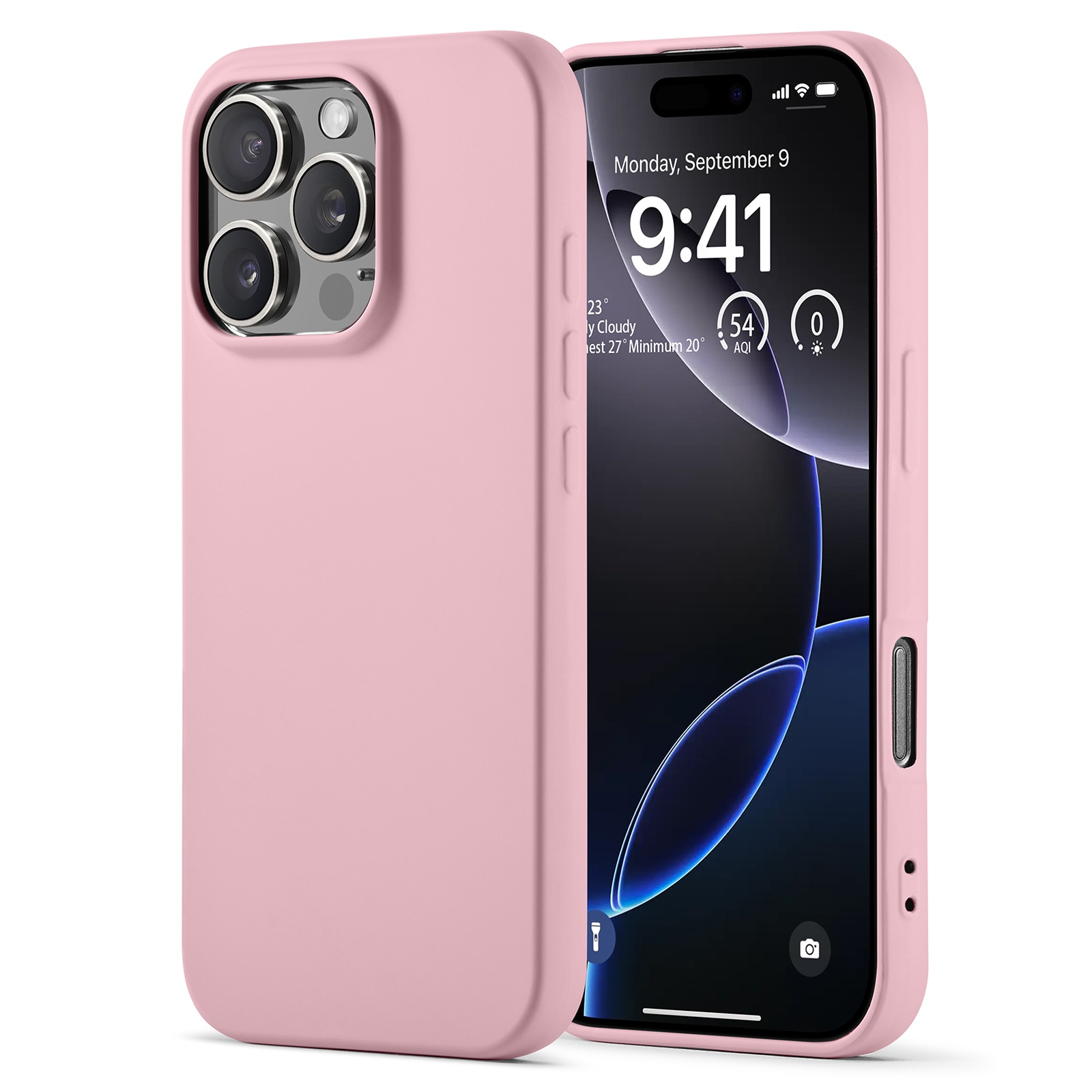 Støtsikker Deksel TPU iPhone 16 Pro Rosa