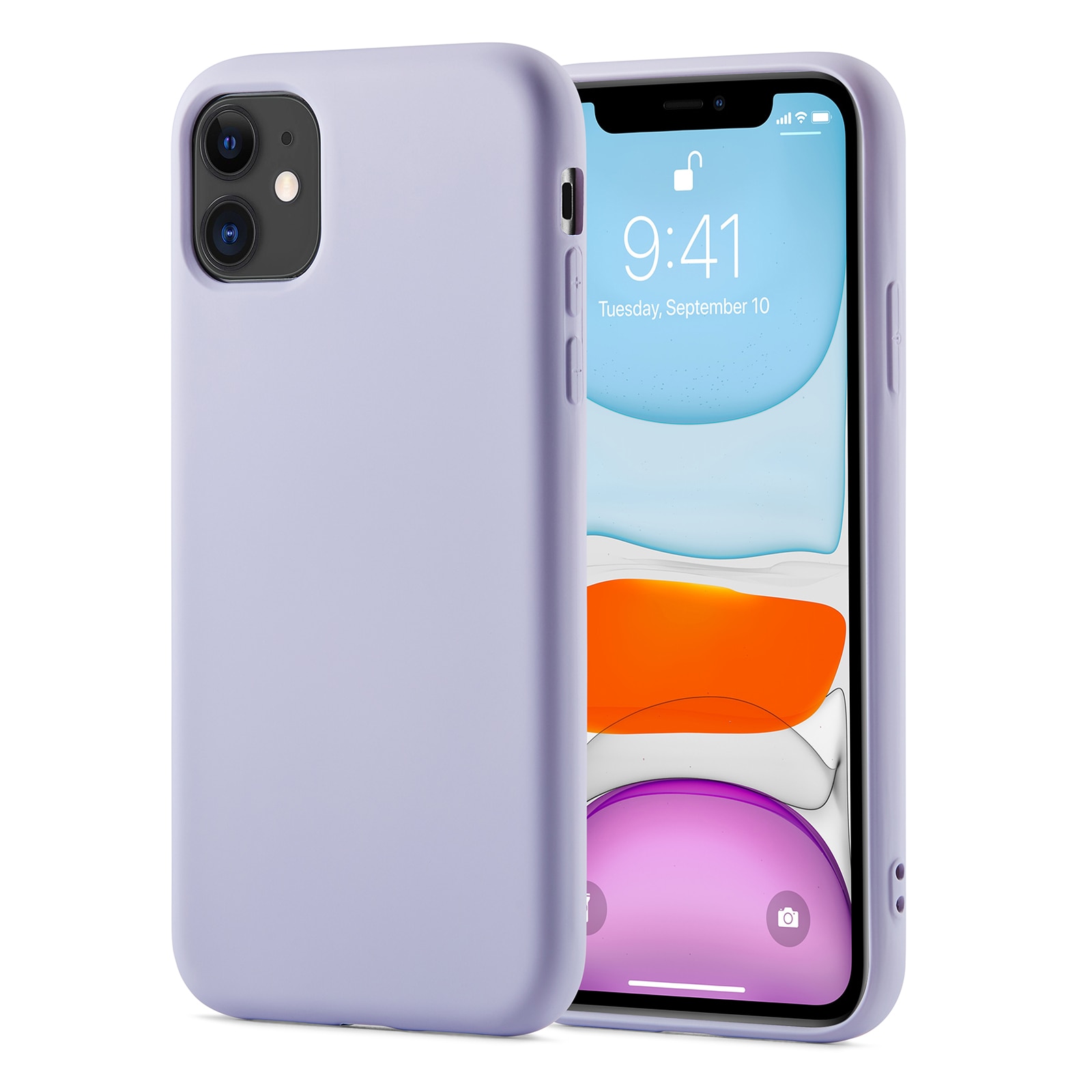 TPU Deksel iPhone 11 lilla