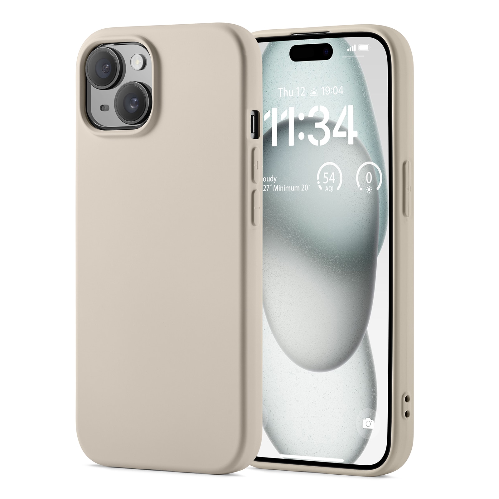 TPU Deksel iPhone 14 beige