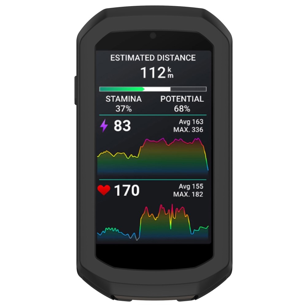 Deksel Garmin Edge 1050 svart