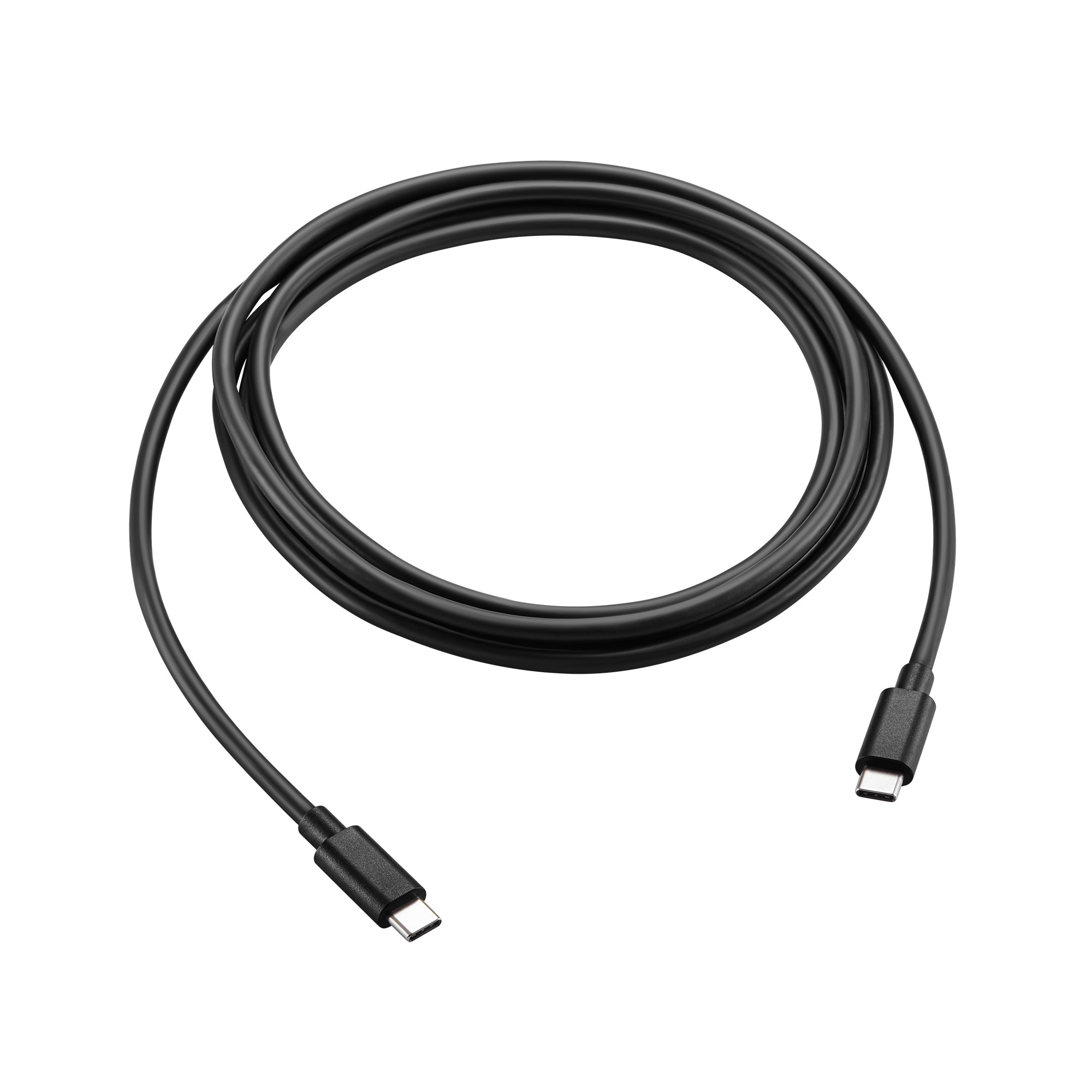 USB-C til USB-C-ladekabel 2m svart